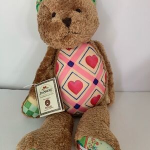 Jim Shore Boyd’s Bear, 2006. Brown, Green, & Pink. Jointed Arms & Legs. EUC